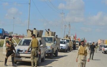 انهدام بزرگترین شبکه تروریستی داعش در خانقین توسط حشد شعبی
