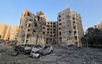 ویدیویی جالب از تل آویو قبل  و بعد از جنگ 12 روزه با ایران 