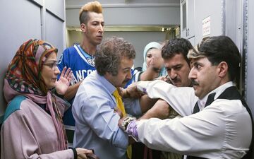 تانک سواری بازیگران ایرانی در دل داعش + عکس