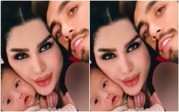 دنیا جهانبخت از پدرناتنی آرتام رونمایی کرد + عکس