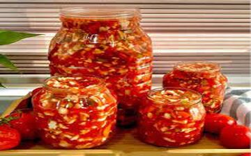 همه عاشق این ترشی هستن| طرز تهیه ترشی گوجه فرنگی !