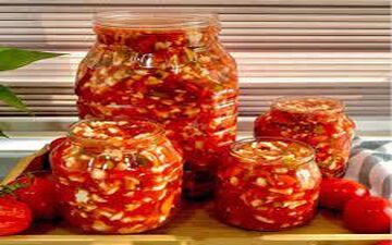 همه عاشق این ترشی هستن| طرز تهیه ترشی گوجه فرنگی !