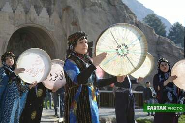آغاز جشنواره کرمانشاه پایتخت آیین های نوروزی به روایت تصویر