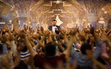مولودی خوانی محمود کریمی با لهجه مشهدی