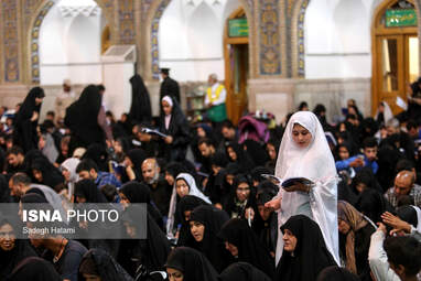 گزارش تصویری شب بیست و سوم ماه مبارک رمضان - مشهد 