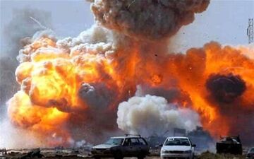 5 مجروح در حادثه انفجار کارخانه کربنات سدیم فیروزآباد/ انسداد جاده فیروزآباد به شیراز