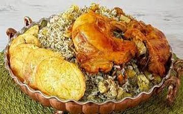 این پلو خیلی عالیه! | طرز تهیه  سیب پلو!