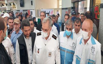 خطر گرمازدگی زائران را در مرز‌ها تهدید می‌کند