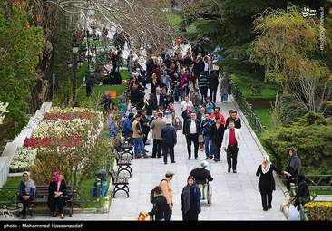 روز طبیعت در پارک ملت تهران + تصاویر
