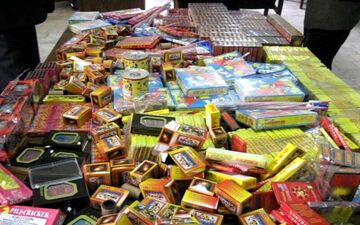 کشف بیش از 297 هزار مواد محترقه در کنگاور 
