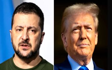 ترامپ و زلنسکی درباره پایان دادن به جنگ اوکراین گفت‌وگو کردند