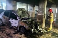 ۶۵ نفر در آتش‌سوزی کیانمهر کرج نجات یافتند