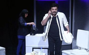  شوخی‌ بحث برانگیز فرزاد حسنی با بهاره افشاری‌+فیلم 