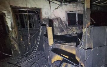 ۲ کشته در حریق درمانگاه مشیریه/ ۱۲ نفر نجات پیدا کردند