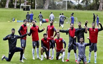 تمرین زیر باران/ کی‌روش شاگردانش را تحت فشار قرار داد