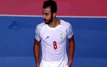 گل سوم تیم ملی فوتسال ایران به مراکش + ویدئو