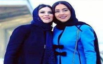 بهاره کیان افشار و سحر دولتشاهی در یک قاب زمستانی