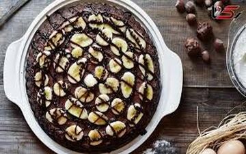 طرز تهیه  کیک خیس موزی !