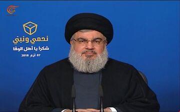 سید حسن نصرالله: ساختار جدید پارلمان تضمین کننده معادله ارتش، مردم و مقاومت است