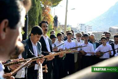 مراسم آیینی جشن خاونکار در توتشامی شهرستان دالاهو