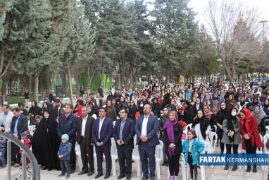 کرمانشاهیان با تخم مرغ های رنگی به استقبال بهار رفتند به روایت تصویر