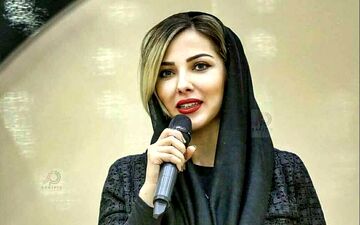 تیپ لیلا اوتادی در یک مراسم + عکس