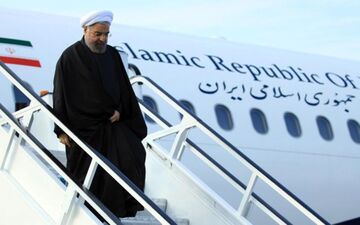  رییس جمهوری وارد گلستان شد