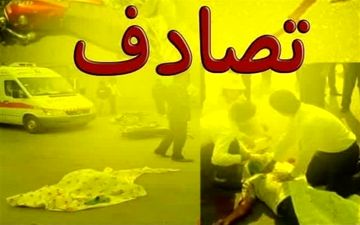 تصادف شدید پژو ۲۰۷ با موتورسیکلت در جاده نظامی سمنان؛ ۶ مصدوم برجای گذاشت
