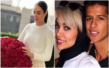 لباس چسبان و شلوار تنگ و کوتاه همسر مهدی قائدی / گویا ستاره خانم به حجاب اعتقادی نداره !!! + عکس