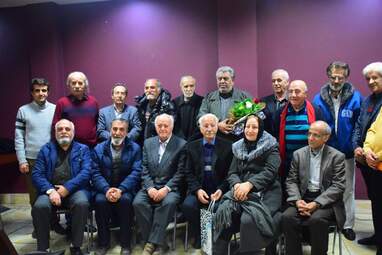 آیین بزرگداشت جلال میرزاپور پیشکسوت تئاتر همدان به روایت تصویر