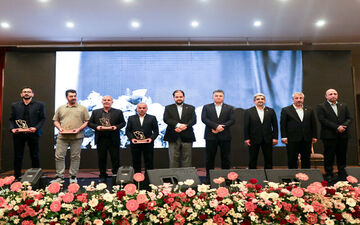 رونمایی از سامانه سوخت‌نگار در مراسم قدردانی از جایگاه‌داران سوخت مازندران