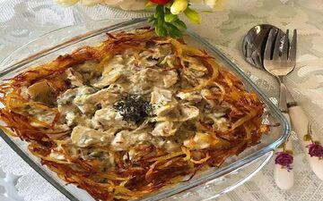 سالاد خسروشاهی مجلسی رو این طوری درست کن / طعمش بسیار عالی میشه!