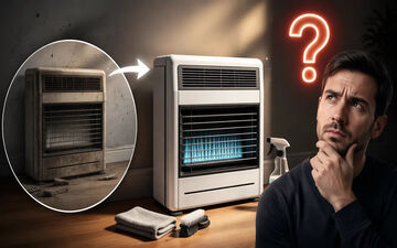 نحوه شستن بخاری گازی و علت روشن نشدن آن