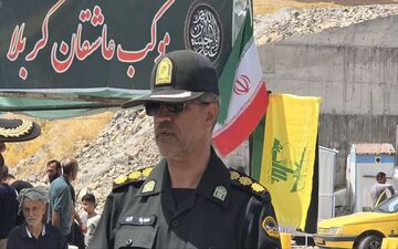 ۷۰ واحد گشتی در شهرستان کرمانشاه امنیت زائران اربعین را تامین می کنند