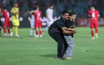 کاظمیان ناجی جیمی‌جامپ نوجوان در بازی پرسپولیس – مس رفسنجان