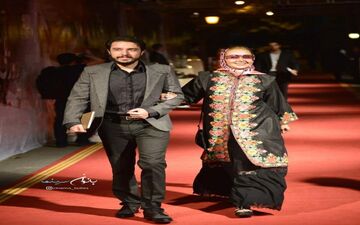 کتایون ریاحی و پسرش