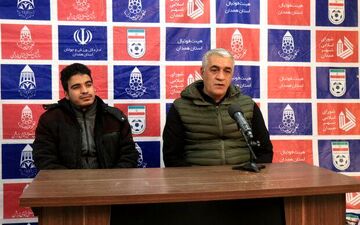 رضا طلایی منش:قشقایی هم برای پیروزی به همدان آمده بود/نیمه دوم توپ و میدان را در اختیار داشتیم