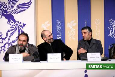 نشست خبری فیلم "دو زیست" با حضور پرسپولیسی معروف