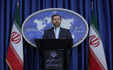 خطیب‌زاده: ایران هیچ پیام مستقیم یا غیرمستقیمی از آمریکا دریافت نکرده است