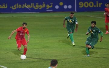 ابراهیم‌زاده: داور گفت شماره بازیکن را یادش نمی‌‎آید! 