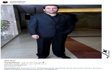 امیررضا دلاوری در مراسم افتتاحیه جشنواره فیلم فجر (عکس)