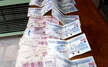 کشف 60میلیون ریال پول تقلبی در کرمانشاه  
