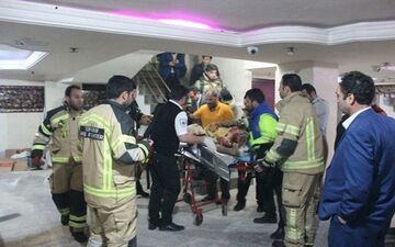 اقدام جنون‌آمیز پسر جوان در خانی‌آباد + عکس