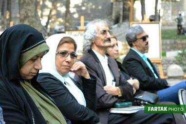 مراسم رونمایی از تندیس میرزا رضا کلهر