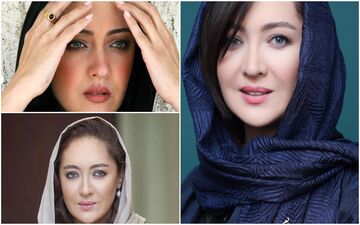 نیکی کریمی با دامن کوتاه و تیپ اروپایی + عکس