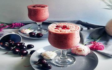 نوشیدنی خوشمزه برای تابستان | اسموتی گیلاس رو حتما درست کن