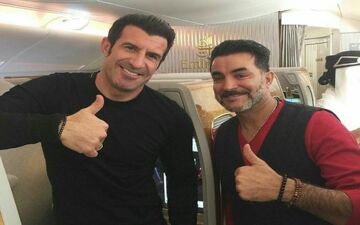لوئیز فیگودر راه تهران/عکس
