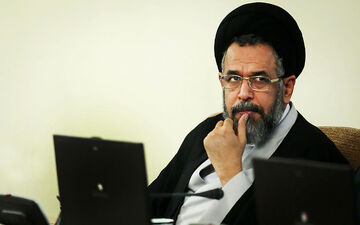 وزیر اطلاعات عزادار شد