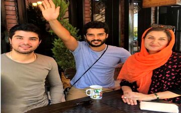 عکسی از «ساعد سهیلی» با همسرش «گلوریا هاردی»