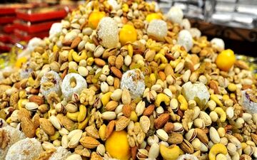 قیمت انواع آجیل و خشکبار عید در میادین میوه و تره بار 